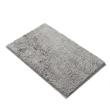 Anti-Slip Bathroom Mat Water-Absorbing Floor Mat Foot Mat Non-Slip Door Mat - Dark Grey