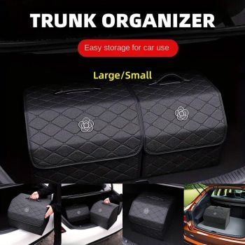 Multifunctional Car Boot Organiser Storage Bag for Easy Vehicle Organization - Large