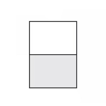 A4 Self Adhesive Sticker Paper Sheet Label Laser Inkjet Print Mailing Address - White Matte 2x6 *100 PCS