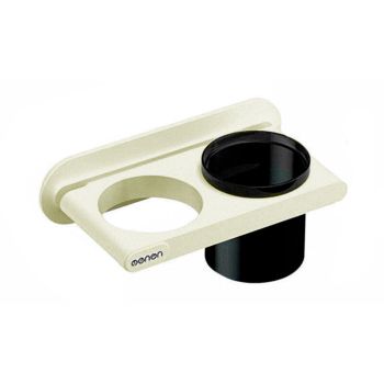 Bathroom Mounted Wall Suction Cup Hair Dryer Holder Hanger Shelf Rack Storage Au - White