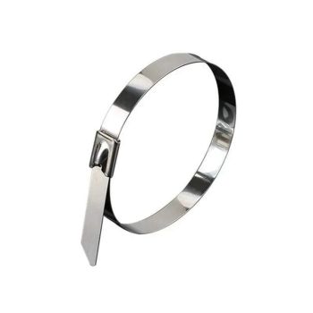 100x Stainless Steel Cable Ties SS304 Marine Grade Zip Strap Locking Wrap 100-800mm - 7.9*500mm