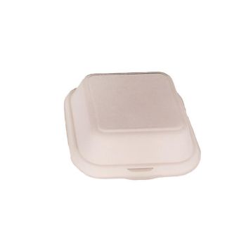 100X Disposable Eco-Friendly Bento Box Fruit Salad Hamburger Cake Packaging Box - Packing-White-4inches-100pcs