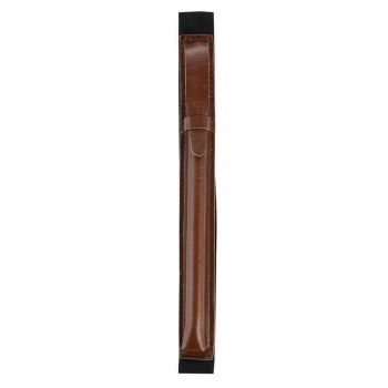 Pencil Holder Case Protective Sleeve Pouch Tablet For Apple Ipad Pen Black Brown - Brown