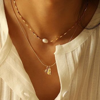 European and American Simple Niche Design Pendant Necklace for Women Fashion - Pendant