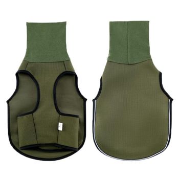 Calming Dog Vest for Stress Relief Travel Thunder Wrap Jacket for Medium Large Dogs - L