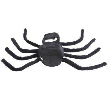 Pet Spooky Big Spider Halloween Costume Dress Up for Dogs Cats and Small Pets - L