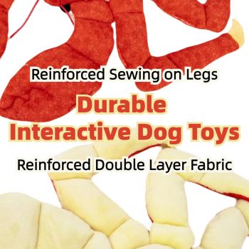 Pet Dog Toys Interactive Plush Dog Toys Durable for Puppy Small Dogs Bite Play