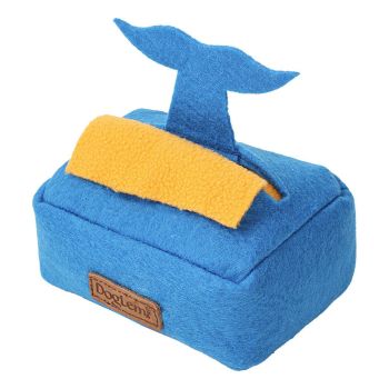 Dog Sniff Training Toy Plush Scent Training Aid for Puppies Interactive Pet Toy - Grey