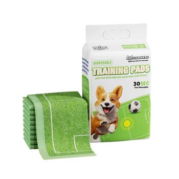 Pet Urinal Pads for Dogs Bullseye Diaper Pads Leakproof Pet Training Pads Dogs - L-15PCS