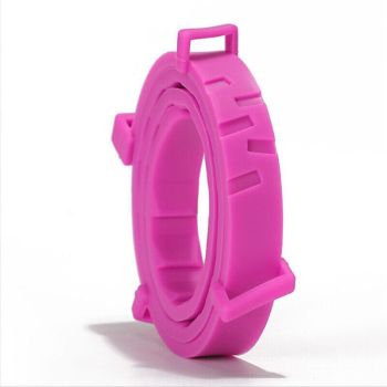 Adjustable Flea and Tick Collar for Dogs and Cats with Natural Repellent - Blue