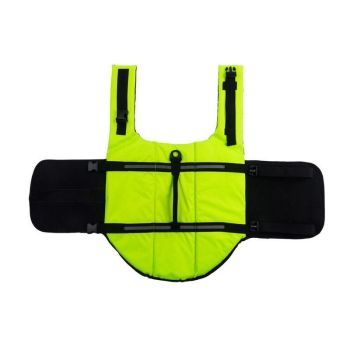 Dog Life Jacket Pet Swim Vest Floatation Aid for Boating and Water Activities Green - M