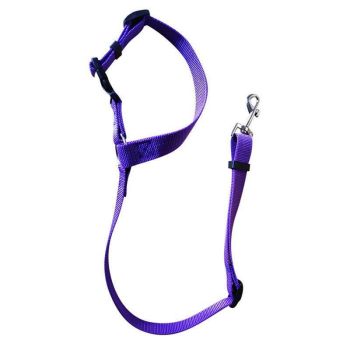 Adjustable Pet Dog Car Clip Lead Harness Strap for Vehicle Travel Restraint Use - Green