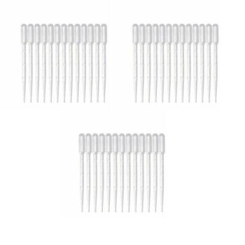 100X 3ml Disposable Graduated Plastic Pipettes for Liquid Transfer - 100PCS