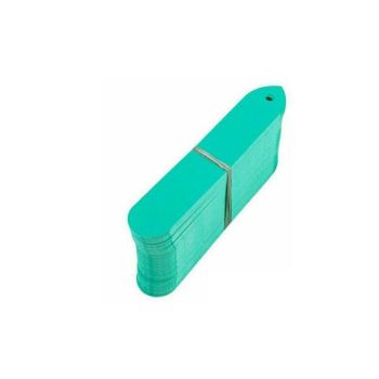 100PCS Plant Labels Flexible Pvc Plastic Garden Tag Nursey Seeding Marker Pen Bulk Sale - Yellow