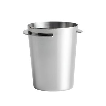 58mm Stainless Steel Coffee Catchers Coffee Maker Handle Accessories Durable Use - Black
