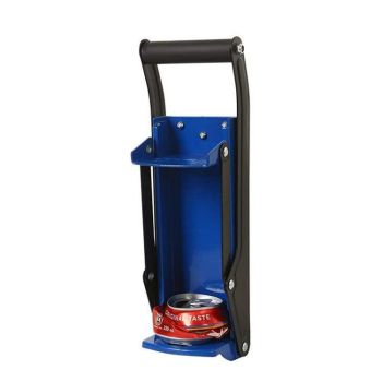 Can Crusher 12/16oz Beer Smasher Aluminium Recycling Wall Mount Bottle Opener - Red