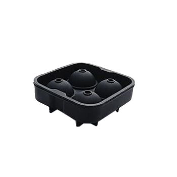 Large Ice Cube Tray Ball Maker Big Silicone Mold Sphere Whiskey Round Mould - Square 6 grid