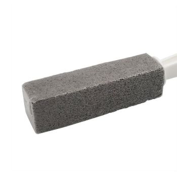 2X Toilet Bowl Brush Cleaning Pumice Stone Stains Bathtub Wand Tile Cleaner Tool