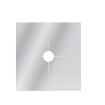 Gas Stove Burner Covers Reusable Hob Protectors Non Stick Liner Pad 4 Pcs - 4 PCS Black