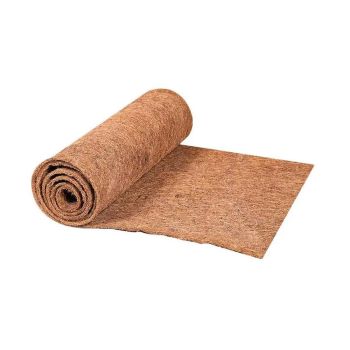 Reptile Terrarium Liner Coconut Fiber Mat Tortoise Carpet Pet Hamster Bedding - 50x30cm