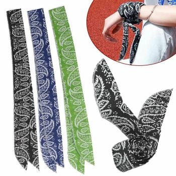 Bandana Headband Cooler Scarf Neck Ice Scarf Wrap Deluxe Outdoor Sport Cooling - Orange