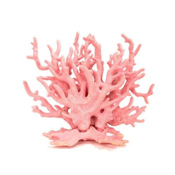 Soft Coral Realistic Water Plants Aquarium Decoration Fish Tank Seawater Set - Pink