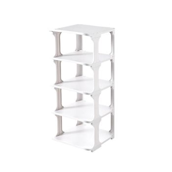 4/5Tier Shoe Rack Organizer Shelf Space Saving Storage Stand For Entryway Home - 5-Tier
