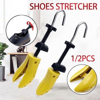 1x Adjustable Men Women Plastic Shoe /Boot Tree Shaper Keeper Stretcher Expander - 43