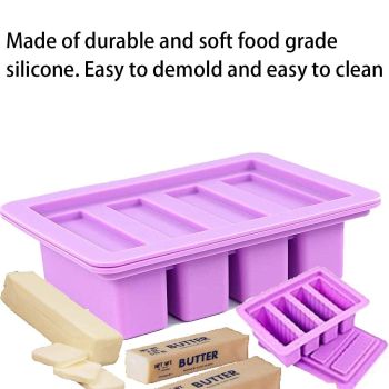 Silicone Butter Mould Nonstick Paste Mould Reusable Baking Tool for Kitchen Use