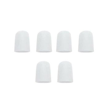 Silicone Toe Sleeve Gel Toe Cap Cover Protector Finger Tube Corn Pain Relief Au - S(2PCS)