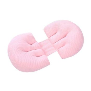 Adjustable Maternity Nursing Pillow Support Cushion for Pregnancy Sleep - Green