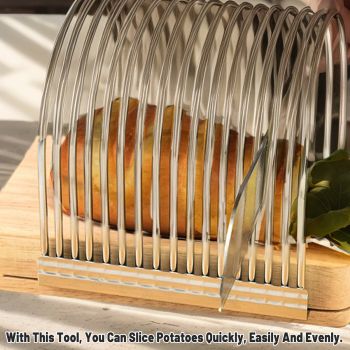 Multifunction Kitchen Bread Toast Slicer Potato Cheese Baking Cutter Divider