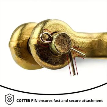 4pcs Sheep Horn Grab Hooks Slide Hooks Chain Link Hooks Heavy Duty Hanging Tools