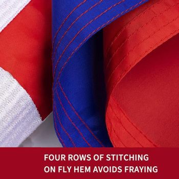 Large Croatia National Flag 90x150cm Outdoor Polyester Banner with Grommets