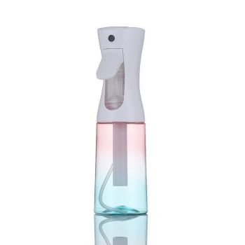 300ml Continuous Spray Bottle Ultra Fine Mist Dispenser Sanitizer Salon - White