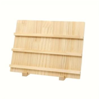 Wooden Earrings Display Rack Multi Tier Jewelry Stand Organizer Earrings Holder - 3-Tier