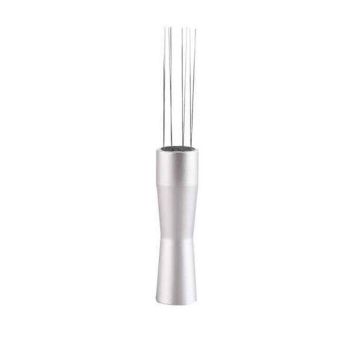 Stainless Steel Coffee Distributor Needle Espresso Stirring Tool Powder Tamper - Silver