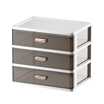 2/3 Tier Organizer Storage Shelf Multi Functional Cosmetic Bathroom Organizer Rack - Three-Layer