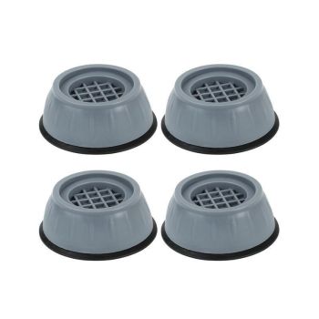 4x Washing Machine Support Pads Anti Vibration Leg Stopper Foot Pad Feet Pads - Large