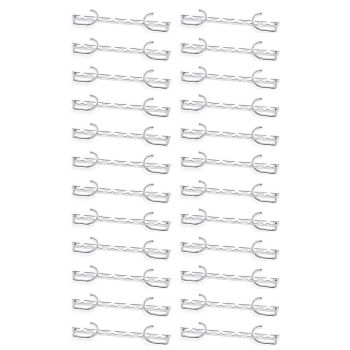 Clothes Hanger Space Saving Hook Folding Wardrobe Multipurpose Rack Coat Pants - 6PCS