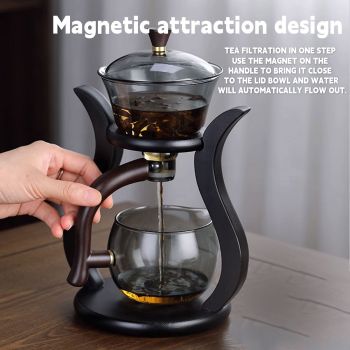 Glass Tea Set Household Set Transparent Teapot And Teacup Set Heat Resistant