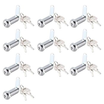 1/5/10pcs File Cabinet Drawer Milk Box Swivel Lock Small Round Security Lock - 20mm-5PCS