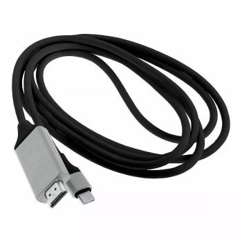 2M USB C Type-C to HDMI Digital TV Adapter Cable For Android Mobile Phone Tablet - Red