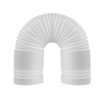 Portable Air Conditioner Exhaust Hose 13/15cm Extendable Vent Pipe PP Steel Wire - 2m x 15cm