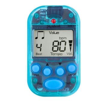 Metronome Digital Lcd Clip-On Mini Professional For Guitar Violin Accessories Au - Blue