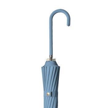 Large 16 Bone Automatic Umbrella Unisex Long Handle Dual Use Rain Sun Umbrella - Purple