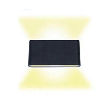 LED Wall Light IP65 Waterproof Modern Up Down Outdoor Indoor Sconce Lamp - Wall Light-White-Warm