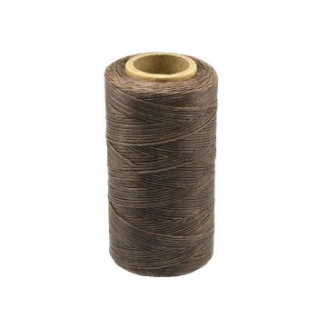 260m 150D Leather Sewing Waxed Thread Hand Stitching Craft Repair Cords 4Colours - Brown