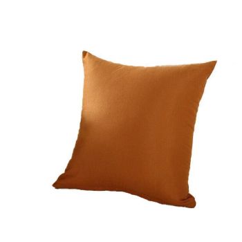 50cm*50cm Multicoloured Plain Solid Colour Cushion Cover Decorative Pillow Case - White