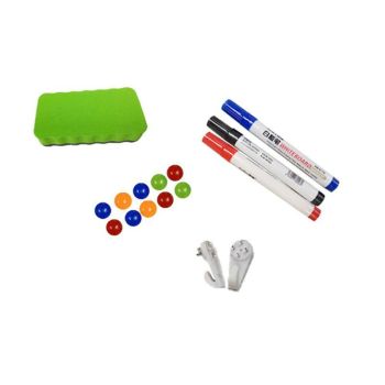 Portable Magnetic Home And Office Board Whiteboard 4 Sizes Marker Eraser Button - Whiteboard Accessories